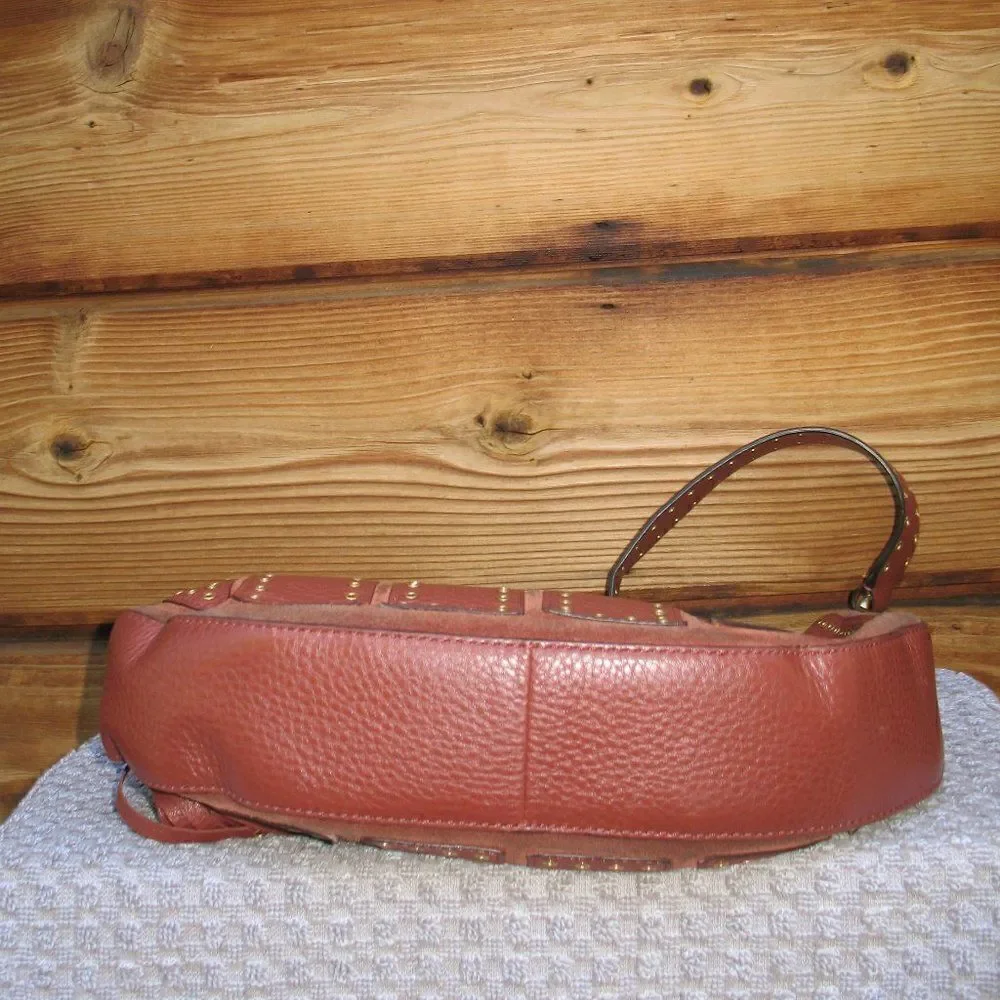Michael Kors Brooklyn Grommet Hobo Shoulder Bag